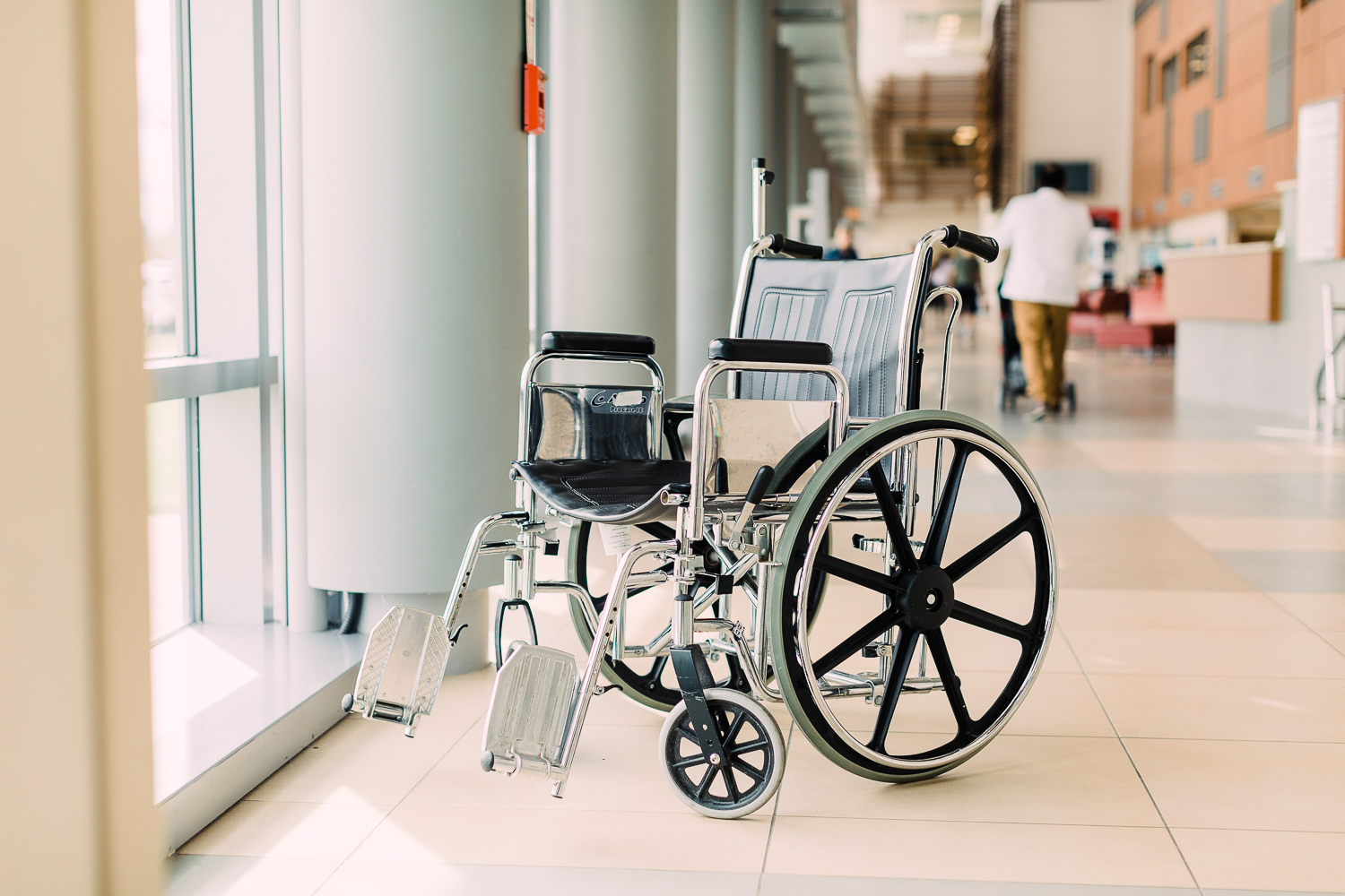 Wheelchairs Are One of The Most Used Items at Our Hospitals William